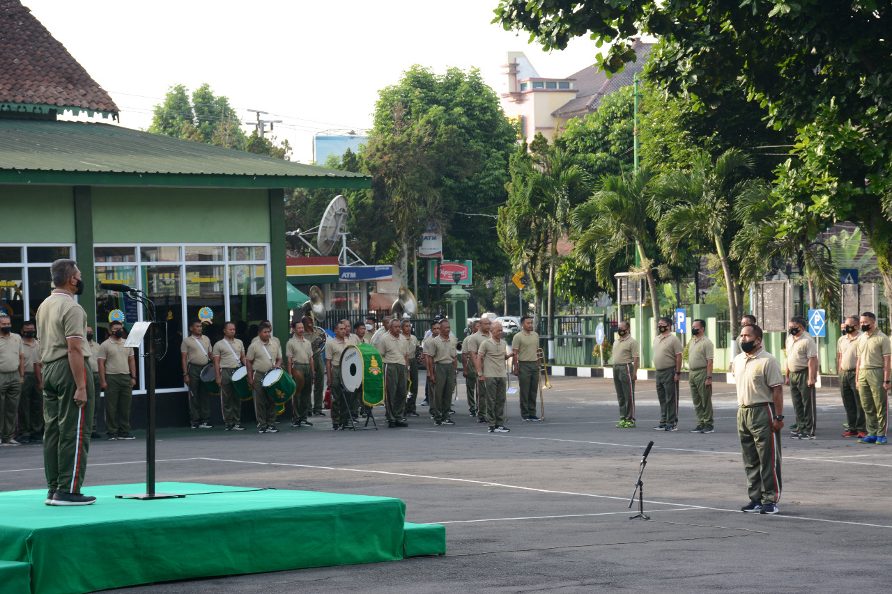 Korem 073/Makutarama Gelar Upacara Peringatan Hari Olahraga Nasional XXXIX Tahun 2022